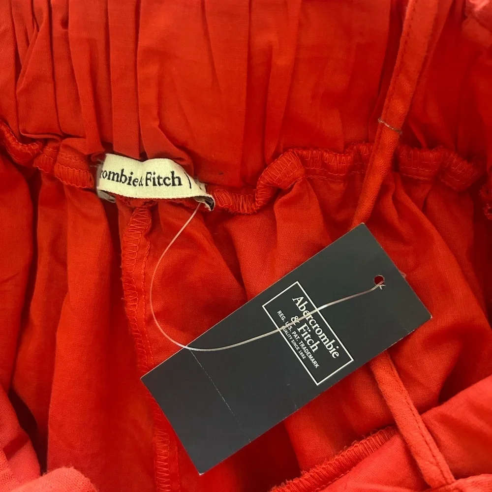 Abercrombie & Fitch Vibrant Red Dress